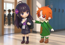 저는 ~입니다.のイラスト