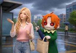 ~ 안 좋아요.のイラスト
