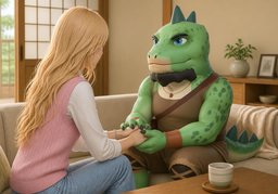 건강 조심하세요.のイラスト