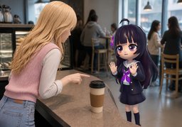 아니요.のイラスト