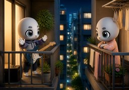 불편을 드려 죄송해요.のイラスト