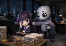 무리하지 마요.のイラスト