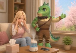 ~에 자주 발생해요.のイラスト