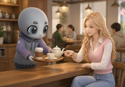 ~ 아니면 ~ 어떠세요?のイラスト
