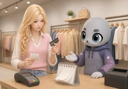 환불은 ~ 걸리나요?のイラスト