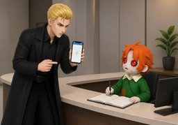 ~ 방문 요청해 주세요.のイラスト