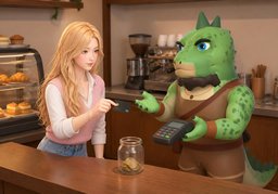 ~로 계산할게요.のイラスト