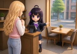 ~ 지정 가능해요?のイラスト