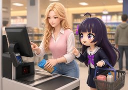 편리했어요.のイラスト