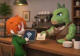 ~ 사용 가능해요?のイラスト