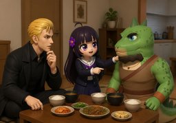저희는 ~라고 불러요.のイラスト