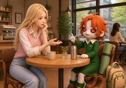 ~ 취미가 뭐예요?のイラスト