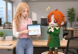 아, 그래요.のイラスト