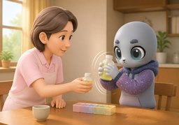 ~ 흔들어 주세요.のイラスト