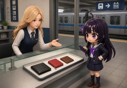 ~ 신고하려고 왔어요.のイラスト