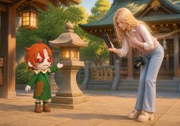 허락해 주셔서 감사합니다.のイラスト