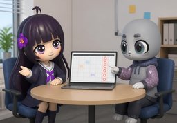 업데이트 주기는 ~입니다.のイラスト