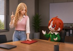 강조하고 싶습니다.のイラスト