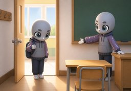 실례하겠습니다.のイラスト