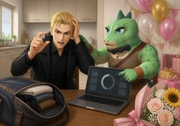 긴급한가요?のイラスト