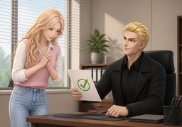 승인해 주셔서 감사합니다.のイラスト