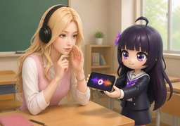 발음은 ~입니다.のイラスト