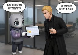 ~ 재조정할까요?のイラスト