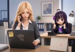 다시 전화드리겠습니다.のイラスト