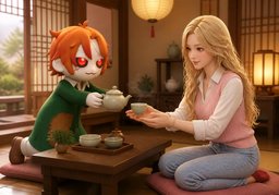 ~로는 어떠세요?のイラスト