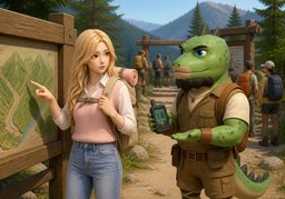 소요 시간은 얼마나 돼요?のイラスト