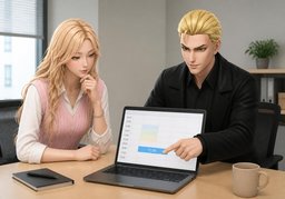 시간대는 ~인가요?のイラスト