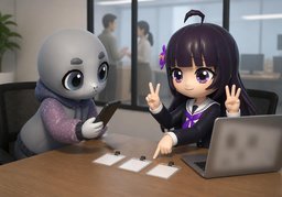 전체 일정은 ~입니다.のイラスト