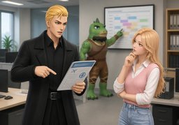 ~라는 말씀이신가요?のイラスト
