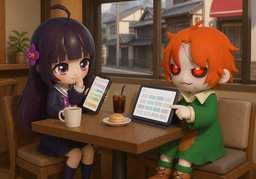조금만 늦춰도 괜찮을까요?のイラスト