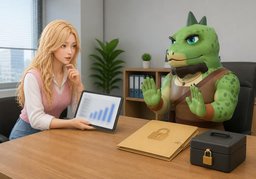 ~라 답변해 드릴 수 없습니다.のイラスト
