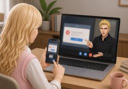 ~ 캡처해서 보내 주시겠어요?のイラスト