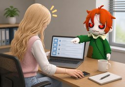 먼저 할 일은 ~이에요.のイラスト