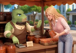 ~ 협상할 수 있을까요?のイラスト