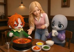 두 분 다 ~ 좋아하세요.のイラスト