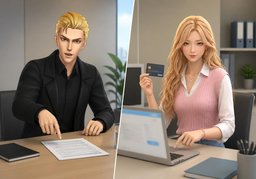 조건을 ~로 변경해 주시겠어요?のイラスト