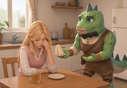 혹시 ~ 아닌가요?のイラスト