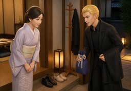 즐거우셨나요?のイラスト