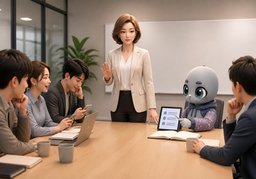 본론으로 돌아가요.のイラスト