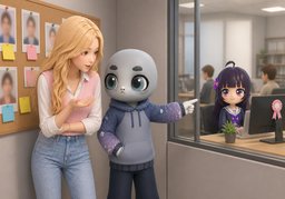 최종 ~ 누구예요?のイラスト