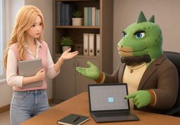 ~ 급한가요?のイラスト