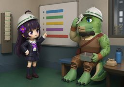 평균 근무 시간은 ~시간인가요?のイラスト