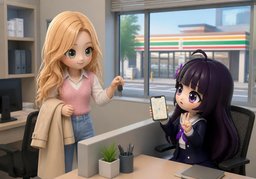 ~ 다녀와도 될까요?のイラスト