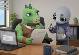 ~에 대해 의견 있으신가요?のイラスト