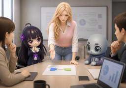 합의점을 찾아보겠습니다.のイラスト