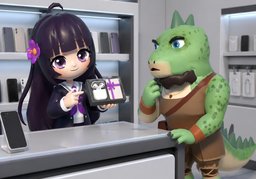 지금 결정하시면 ~혜택 드려요.のイラスト